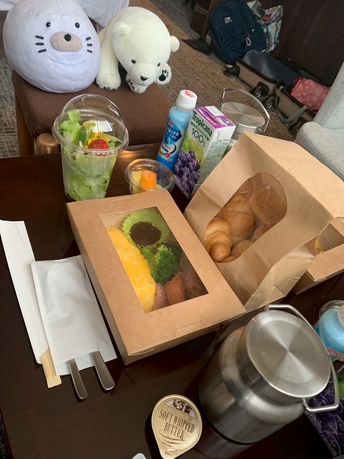 グランヴェール旧軽井沢の朝食内容とサラダやパン